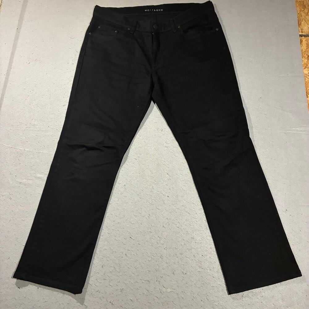 Mott & Bow Straight Jeans Men’s 36x32 Black